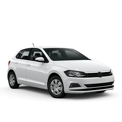 carro branco mostrando serviços